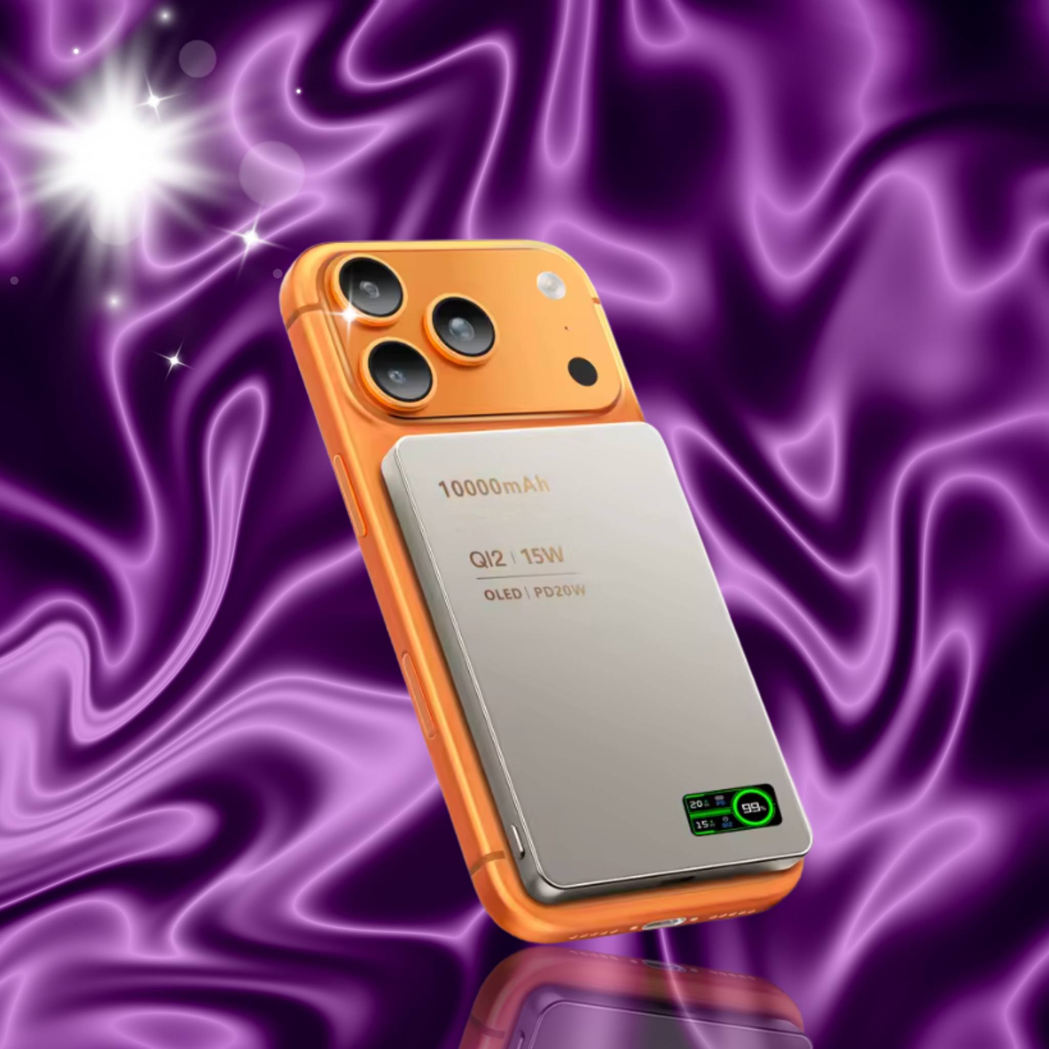 Magnetic Wireless Power Bank – 20W Fast Charging