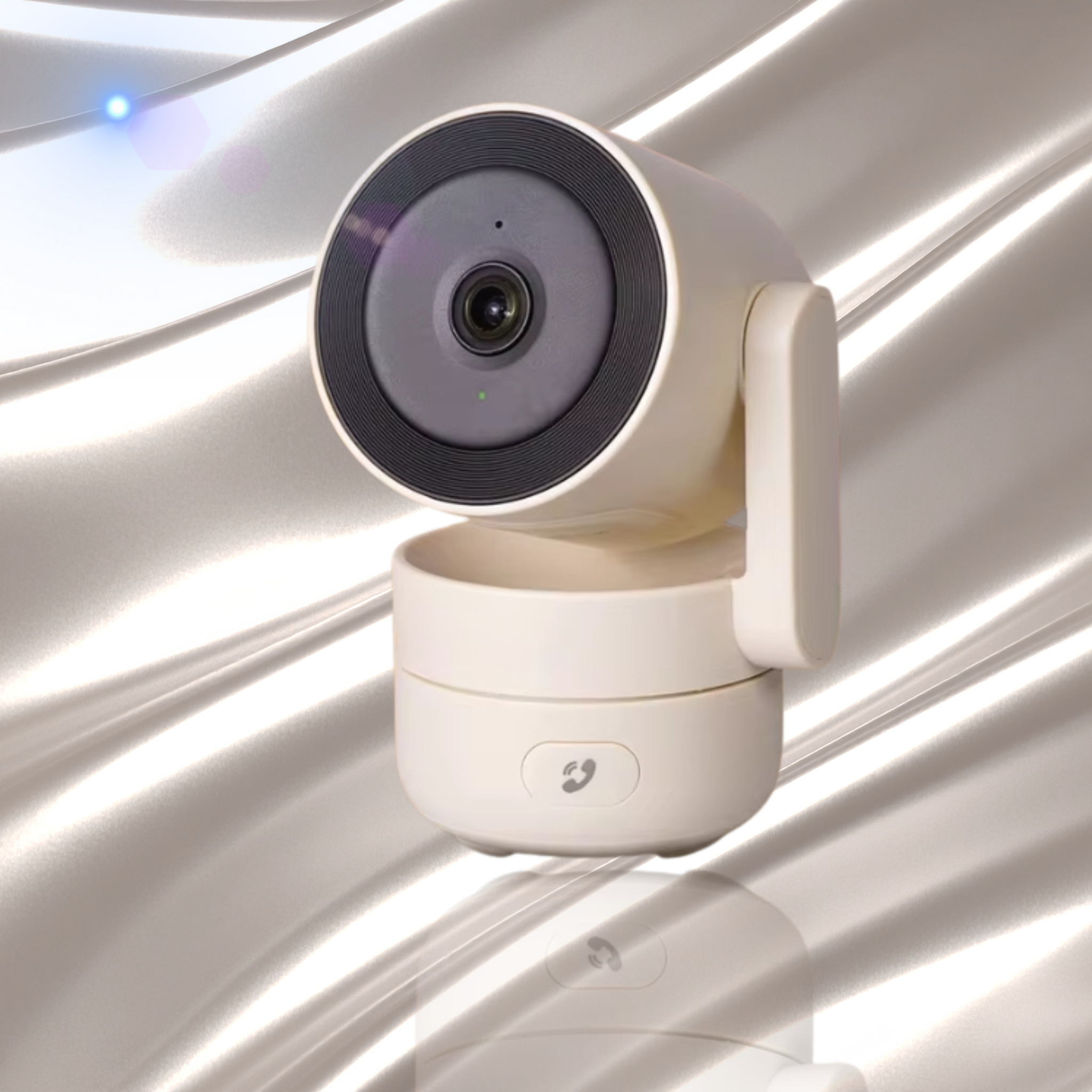 Smart Pan-Tilt Indoor Security Camera – 4MP HD Night Vision