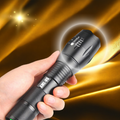 Portable Mini LED Zoom Flashlight