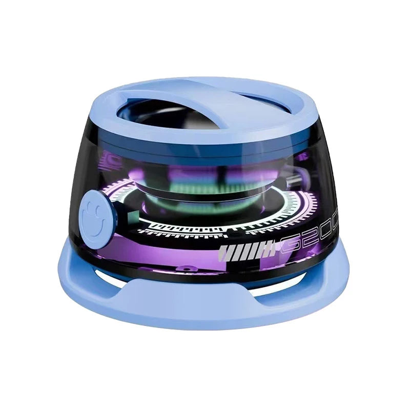 Magnetic Bluetooth Speaker – RGB Light & Clear Stereo Sound