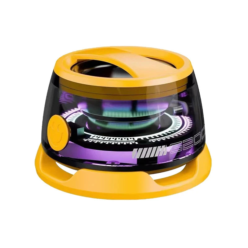 Magnetic Bluetooth Speaker – RGB Light & Clear Stereo Sound